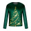 Pull de Noël pour homme, col rond, imprimé, manches longues, vert olive 3