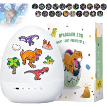 Nočný projektor s dinosauřím vajíčkom a Bluetooth