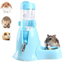 3-in-1 automatische waterdispenser voor huisdieren, PP waterfles, druppelvrije waterfles voor kleine huisdieren zoals dwerghamsters, muizen, ratten