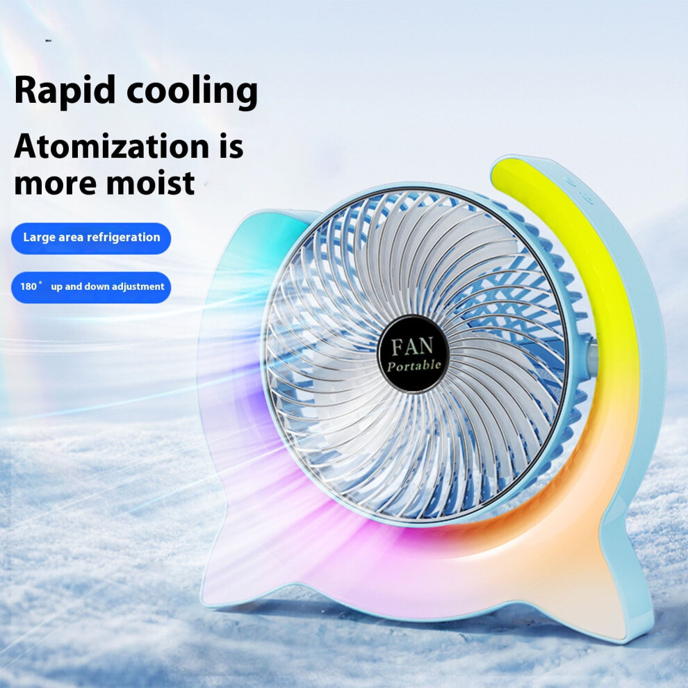 Desk Fan, Box Fan, Small Fan, Box Fans For Home, Desk Fans Under $15.00, Small Box Fan, Portable Personal Quiet Electric Fan For Home, Pvc 9181073111242