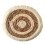Napperon rond en coton à pompons style japonais, 38 cm 1