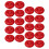 Glass Sealant Tip Cap Red 1.3x1.3 cm 2 pcs 2