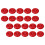 Glass Sealant Tip Cap Red 1.3x1.3 cm 2 pcs 8