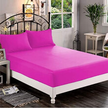 Drap-housse 1 pièce de qualité hôtelière supérieure 1500 g/m², microfibre ultra-douce, poches profondes jusqu'à 40 cm, infroissable et