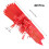 20Pcs Red Plastic Pull Bows For Wedding Car Decorations And 2
