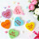 Set mit 6-teiligem Valentinstags-Herz-Schild aus Holz 4