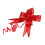 20Pcs Red Plastic Pull Bows For Wedding Car Decorations And 6