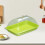 Taartstandaard met deksel, groen, multifunctioneel, 1 stuk 7