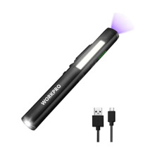 Stylo lampe torche UV 365 nm 450 lm rechargeable