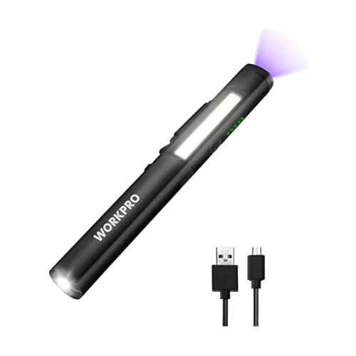 Φακός UV Pen365nm450LM Επαναφορτιζόμενος