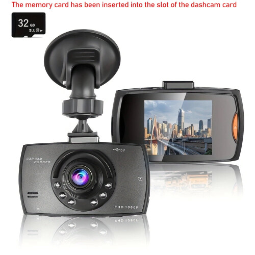 Κάμερα ταμπλό DVR, ταχογράφος 1080P, καταγραφέας οδήγησης, καταγραφή κύκλου,