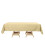BalsaCircle60x102" Rechteckige Polyester-Tischdecke - Champagner 7