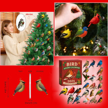 Le calendrier de l'Avent comprend 24 cadeaux, un calendrier de l'Avent et un cadeau surprise.