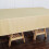 BalsaCircle60x102" Rechteckige Polyester-Tischdecke - Champagner 6