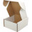 Witte verzenddozen 4x4x2 inch, 25 stuks 3