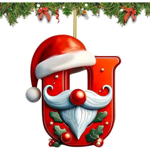 26 darabos AZ karácsonyfa betűdíszek