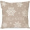 Julepudebetræk 45x45 cm Char Sort & Beige 1