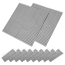 20pcs Black White Plaid Floral Wrapping Paper Sheets for Weddings, Birthdays, Baby Shower Wrap