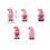 Valentine's Day Love Dwarf Ornament Pink Desktop Decoration 6