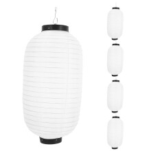 merkloos 5 stuks hangende solarverlichting voor buiten, decoratieve lantaarn, feestdecoratie