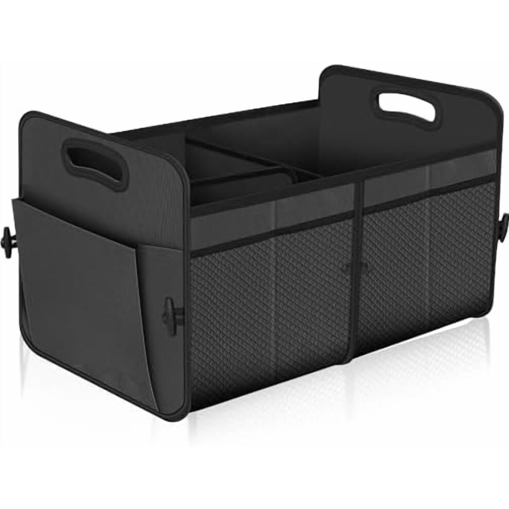 Car Trunk Organizer 72L Waterproof Collapsible Grey 9306268161899