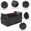Car Trunk Organizer 72L Waterproof Collapsible Grey 5