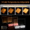 Lampe de lecture LED rechargeable à intensité variable, 3 couleurs 4