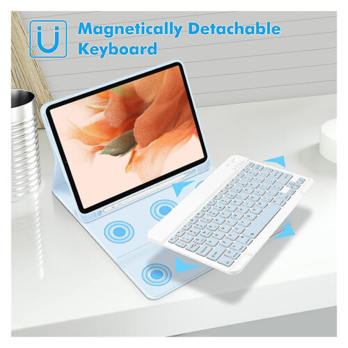 Capa para Galaxy Tab A9+ com teclado e mouse SM-X216 2