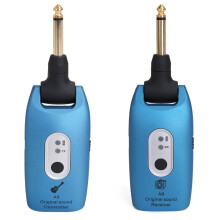 Córas Giotáir Gan Sreang 2.4G - Tacar Giotáir Leictrigh agus Glacadóra le Ceallraí In-athluchtaithe Tógtha isteach agus Raon Tarchuir 30M