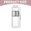 Doppelwandige Glas-Tee-Ei-Flasche, 355 ml 3