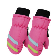 1 Pairs Mittens for 3-6 Years Old Kids Toddler Boys Girls Waterproof Warm Snow Ski Gloves