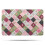 Tapete de banheiro floral antiderrapante em microfibra, 50 x 80 cm (20 x 32 polegadas) 1
