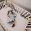 Conjunto de decoração de papel com banner "Bem-vindo ao Lar" 5