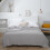 Gray Cotton Cooling Blanket, Queen - Cooling, Lightweight, Breathable 5