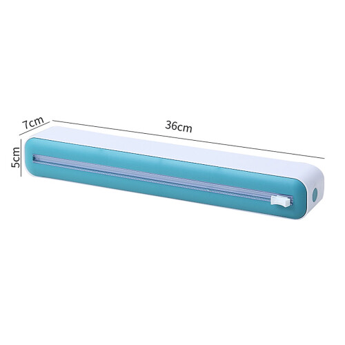 Cling Wrap Cutter - Magnetic Back Design - Two-Way Slider - Plastic Wrap Cutting - Fridge Mounted - Saran Wrap Organizer - Kitchen Tool 2