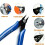 Seitenschneider mit Federmechanismus, 2er-Pack 3