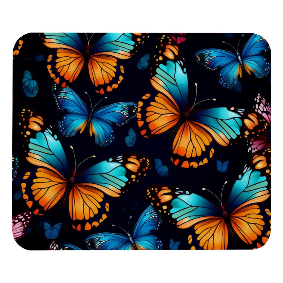 Butterfly Mouse Pad Rubber Gaming Office Mat 9402001718044