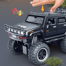RC-Polizei-SUV-Spielzeugauto – 6-Rad-Geländewagen mit Sound und Licht