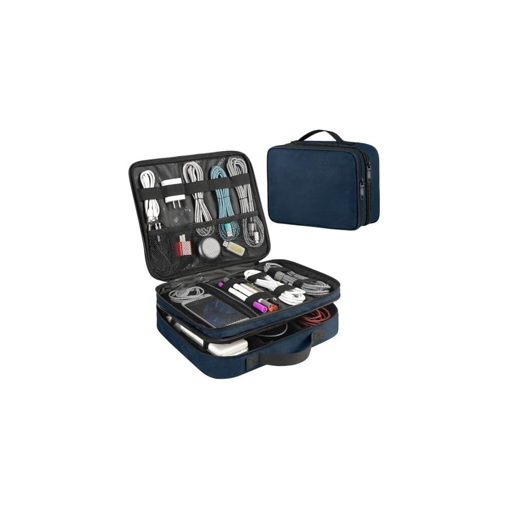 Travel Cord Organizer Â Double-Layer, Waterproof, 10.5" 9450273209579