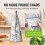 Τσάντες αποθήκευσης τροφίμων Mylar 10,2x11,4 ίντσες επανασφραγιζόμενες 6