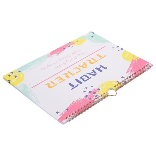 Caderno espiral multicolorido para planejamento, design simples e prático, 12,7 x 17,8 cm (5 x 7 polegadas). 2