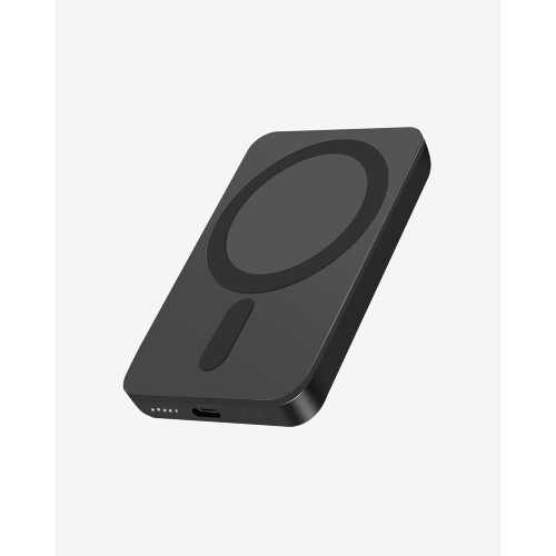 Φορητός φορτιστής Mini MagSafe 5000mAh, μαγνητική τροφοδοσία 5W για iPhone16/15/14/13/12, USB-C 12W