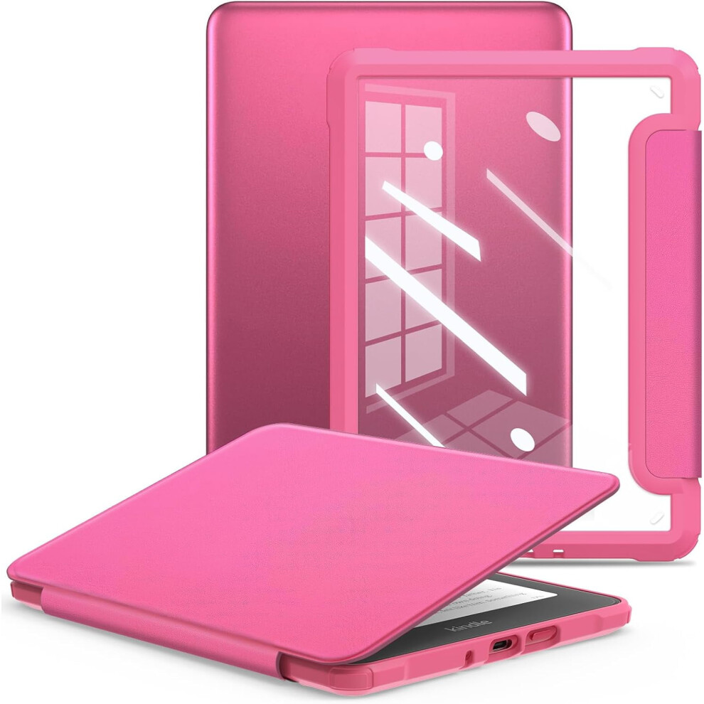 Clear Pu Leather Case For Kindle Paperwhite 12Th Gen 9450273209531