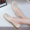 Γυναικεία slip-on φλατ παπούτσια, αναπνεύσιμα mesh loafers, γυναικεία παπούτσια, casual και 3