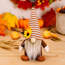 Samlerfigurer af gnomeplysdukker og svenske dværge – Forårs-/sommerindretning, hylde- og bakkeophæng (kompatibel med nordiske temaer)