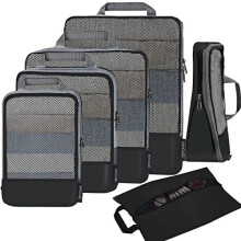 Set cuburi de compresie pentru ambalare cu jumătate de plasă, pachet de 6
