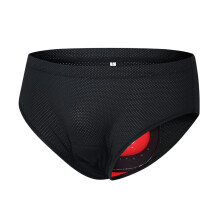Wosawe Men Bike Underwear Breathable Padded Bicycle Briefs Cycling Underwear Shorts