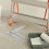 OUNONA Hinge for Step Ladders Heavy Duty Self Foldable Pro Heavy-duty Work Silver 3