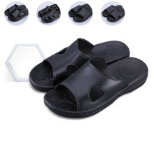 paire de pantoufles antistatiques pour hommes et femmes, antidérapantes et avec fonction de massage des pieds