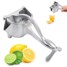 Aluminum Alloy Manual Juicer – Easy-Clean Lemon Squeezer for Orange, Citrus, Pomegranate, Lime, Grapefruit – Compatible with standard kitchen use